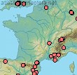 Distribution Melitta dimidiata en France